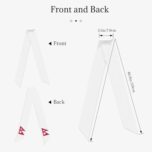 Women's Norway Norse Norwegians Flag Neck Scarf2