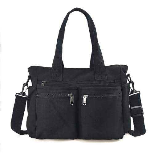 Image of KAMEILONG Womens Casual Corduroy Tote Bags with Multiple Pockets Hobo Crossbody Bag Travel Shoulder Bags Cute Purse Handbag