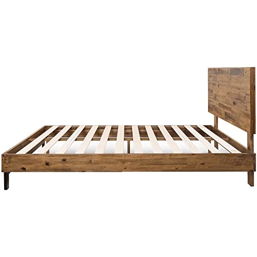 ZINUS Tricia Wood Platform Bed Frame with Adjustable Headboard / Wood