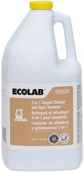 Ecolab 1 Gal. 3 In 1 Carpet Cleaner And Spot Remover