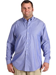Cutter & Buck Men's Big-Tall Epic Easy Care Royal Oxford Shirt