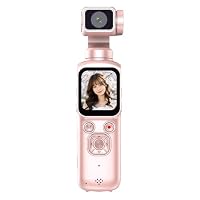 Amazon | Omego vlogカメラ【2026新登場 330°水平回転＋180°上下回転
