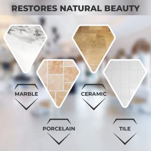 Ultimate Grout Cleaner: Best Cleaner For Tile,Ceramic,Porcelain, Marble Acid-Free Safe Deep Cleaner & Stain Remover For Even The Dirtiest Grout. (4-Gallons) #TOP2