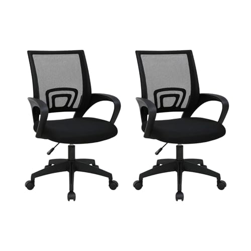 DASCK Pack 2 Sillas Oficina Ergonómicas