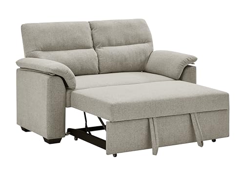 Sofá Cama 2 Plazas Astan Hogar Elegante con Tapizado Tela Duna 6