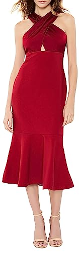 LIKELY Women's Solei Dress, Scarlet, 4