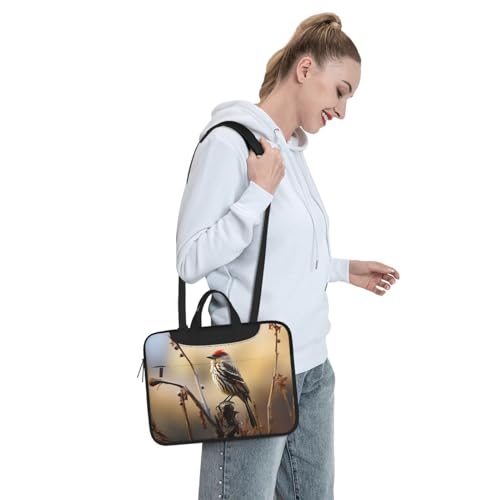 Bolsa para portátil unisex, 15.6 pulgadas, negra miniatura 7