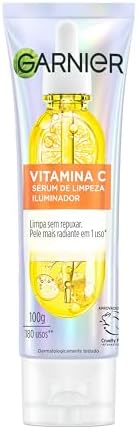 Garnier Sérum de Limpeza Facial Iluminador com Vitamina C, Cuida,...