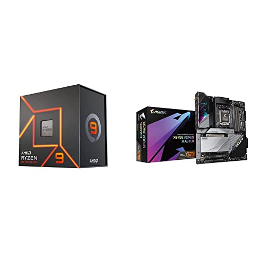 Image of AMD Ryzen 9 7900X + GIGABYTE X670E AORUS MASTER Motherboard
