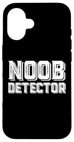 NOOB DETECTOR Gaming Meme Online Multiplayer Gamer NOOBS �X�}�z�P�[�X iPhone 16 �p