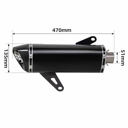 Silencieux echappement complet Zontes 368 368G 368D 368M avec DB Killer - 3