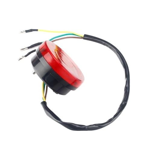 Indicateur led d'arrêt pour motos 12V feu stop rouge haute puissance