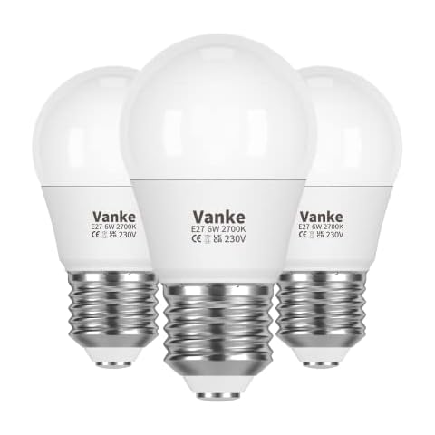 Vanke E27 Warm White LED Bulb 3-Pack Cover