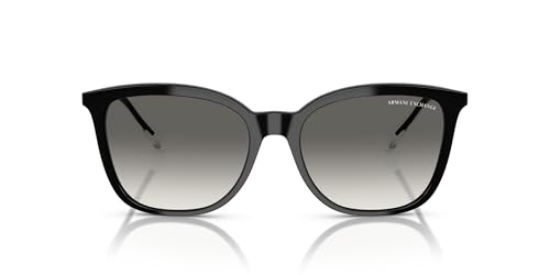 Armani Exchange Women's Ax4151sf Low Bridge Fit Butterfly Sunglasses