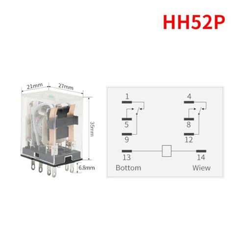 Relais de puissance HH54P pour sécuriser et isoler les circuits - 5