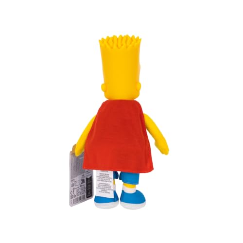 The Simpsons Daredevil Bart Collectible 20cm Plush by JAKKS Pacific, Officially Licensed, Soft Plush with Sculpted Head - Image 3