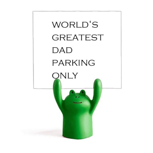Porte-mémo grenouille World's Greatest Dad pour rappeler à votre père qu'il est unique