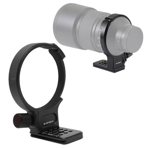 Anello di Montaggio per Treppiede Dellobiettivo Collare in Metallo Adatto per AF 135 F1.8 Installazione Stabile Piastra a Sgancio Rapido Arca Lega di
