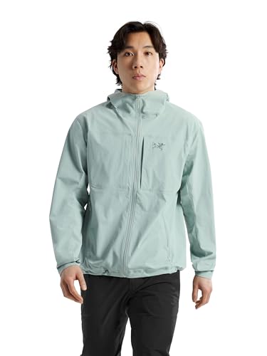 Arc'teryx Gamma Lightweight Hoody Men's | Our Lightest Gamma All-Mountain Hoody | Stone Green, Large