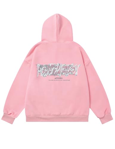 Aelfric Eden Womens Hoodies Oversized Graphic Hoodies Unisex Y2k Heavyweight Hoodie Pullover Trendy
