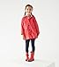 Hatley Kids Button-Up Rain Jacket, Red, 7 Years