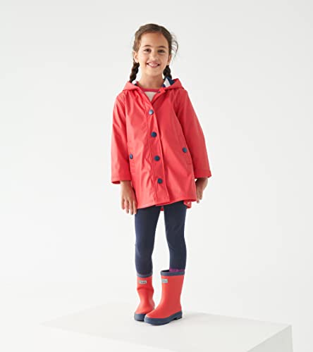 Coupe-vent imperméable Hatley rouge fille veste avec capuche