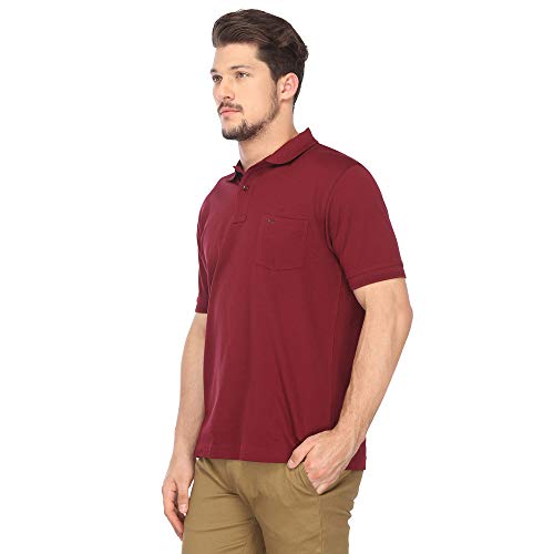 Image of Color Plus Mens Solid Polo T-Shirt