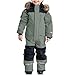 Girls and Boys Snow Suits One Piece Snowsuit Waterproof Windproof Winter Outdoor Winter Fashion Warm Overalls