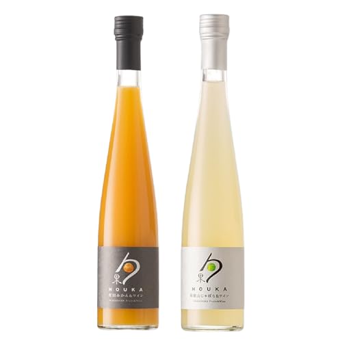 北国からの贈り物 勹果 ほうか 有田みかん・ 和歌山じゃばら&白ワイン 375ml×各1本