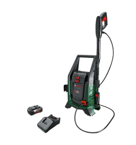 Bosch Idropulitrice Portatile A Batteria Universale Aquatak 36V-100 (Per La Pulizia A Casa O In Viaggio; Sistema A 36 Volt; Durata Fino A 45 Minuti; C
