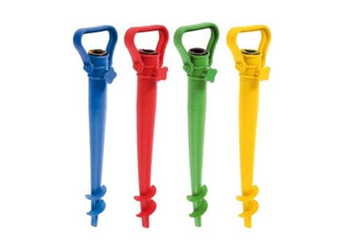 BIANCHERIAWEB Trivella Picchetto per Ombrellone Spiaggia Sicurezza Ancoraggio Sabbia Giarre