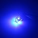 BlyilyB 12V-24V BA9 BA9S 53 57 1895 64111 Super Bright Blue Color LED Car Light Bulb for License Plate Side Door Courtesy Interior Dome Map Lights (Pack of 4)