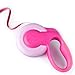 Fida Retractable Dog Leash, 10 ft Dog Walking Leash for X-Small & Small Dogs/Cats up to 26 lbs, Tangle Free, Pink