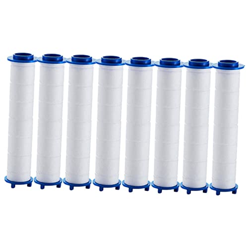 Gadpiparty Replacement Shower Water Filter 8 Pcs Sprinkler Head Filter Pp Cotton Filtering Tool Practical Accessory