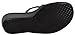 Skechers Women's Cali Rumblers-Social Butterfly Wedge Sandal, Black Rhinestone, 11 M US