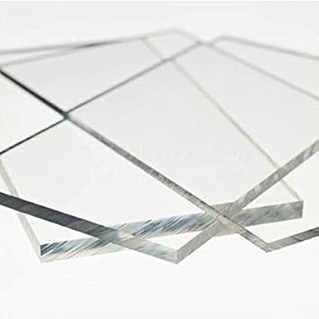 Aakshita Enterprises Acrylic Clear Plastic Plexiglas 3 mm Sheet (12x12 Inch, Transparent) (12