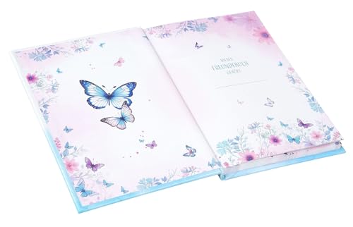 goldbuch 43 155 Freundebuch DIN A5 Schmetterlingsgarten, Meine Freunde Buch – Ansicht 4