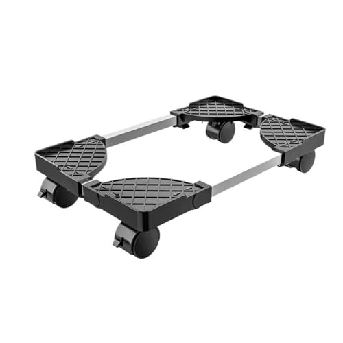 Soporte para CPU ajustable con ruedas para base de chasis de computadora - negro talla única miniatura 1