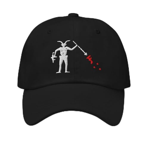 Forward Observations Group Hat - Fog Blackbeard Flag Embroidered Adjustable Cotton Dad Cap