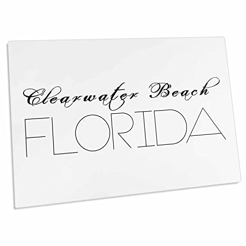 3dRose American Beaches - Desk Pad 23x16 pulgadas