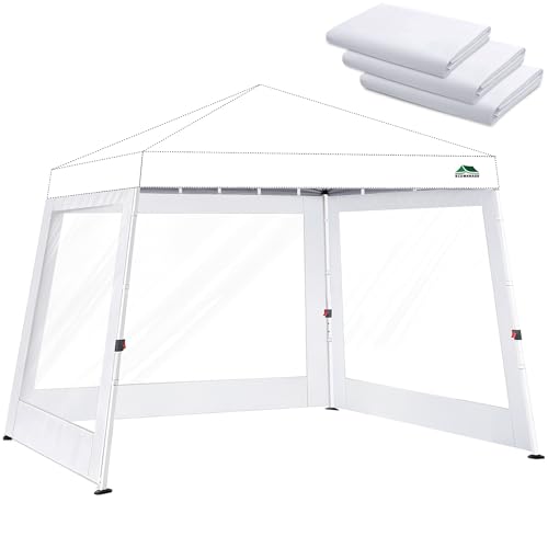 Clear Canopy Sidewalls for 10x10 Slant Leg Pop Up Tent...