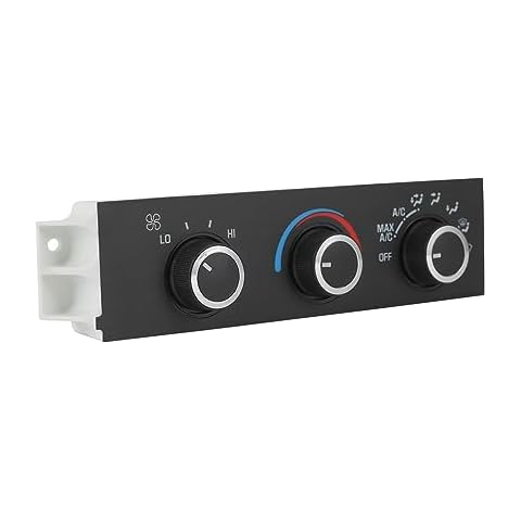 DICMIC Front A/C Heater Climate Control Module Compatible with 1996-2014 Chevrolet Express 1500 GMC Savana 1500 1996-2020 Chevrolet Express 2500 3500 GMC Savana 2500 3500 Replace# 599-217, 15073274 Cover