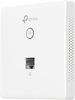 TP-Link EAP115-Wall Omada N300 Wireless Wall-Plate Access Point, 802.3af, Easily Wall Mount, Free EAP Controller Software