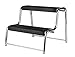 Produktbild LAS 11823 Trittstufe 2-stufig, verzinkt, mit Gummibelag L x B x H 480 x 440 x 360