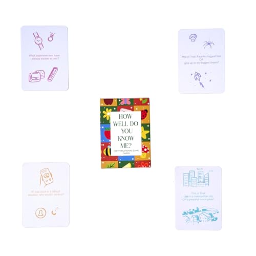 Image of FACTOR NOTES Conversational Cards : How Well Do You Know Me?