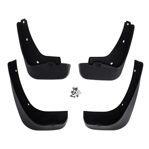 Image of Mud Flap Splash Guard with Mount Accessories for Hyundai Ix35 2010-2015 / Front & Rear Side Mud Guards /Durable / 1 Set