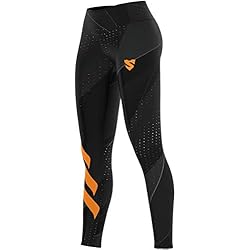 SMMASH Fenix Deportivos Leggins Largos Mujer con Cintura Alta y Push UP, Yoga, Fitness, Crossfit, Correr, Material Transpirable y Antibacteriano, (M)