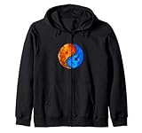 Photo Gallery cool ying yang guitar tee-musical t-shirt simbolo cinese felpa con cappuccio Photo Gallery cool ying yang guitar tee-musical t-shirt simbolo cinese felpa con cappuccio