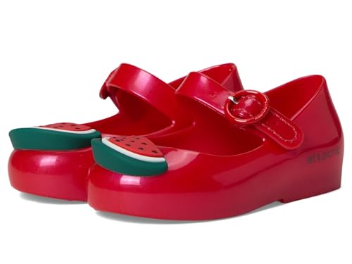 mini melissa Girl's Sweet Love Picnic Baby (Toddler/Little Kid) Ballet Flat