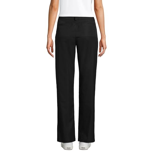 Lands' End Women's Active Performance Chino Pants 14 Black2